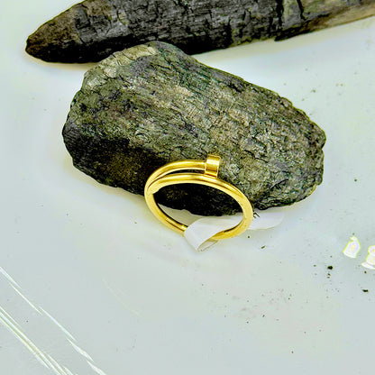 Winding Shape Ring